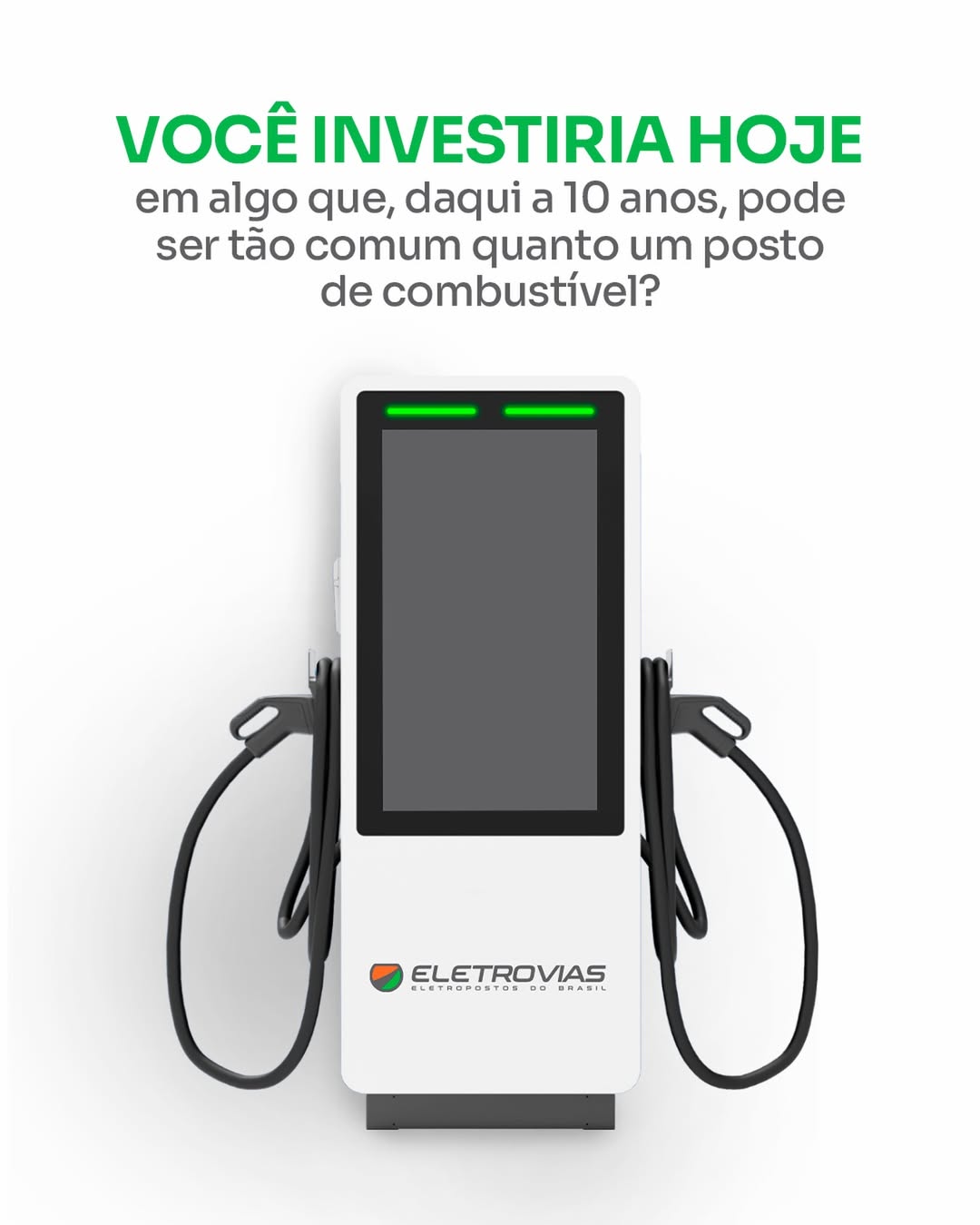 Carregador Eletrovias Eletropostos do Brasil